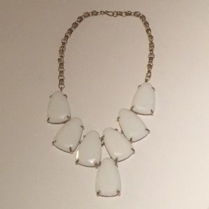 Kendra Scott White Harlow necklace